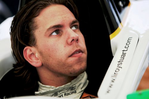 Liroy Stuart in zee met Van Amersfoort Racing
